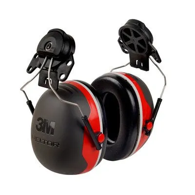 3M Peltor Cap-Mounted Earmuffs X3P3E, 25 dB, Case/10