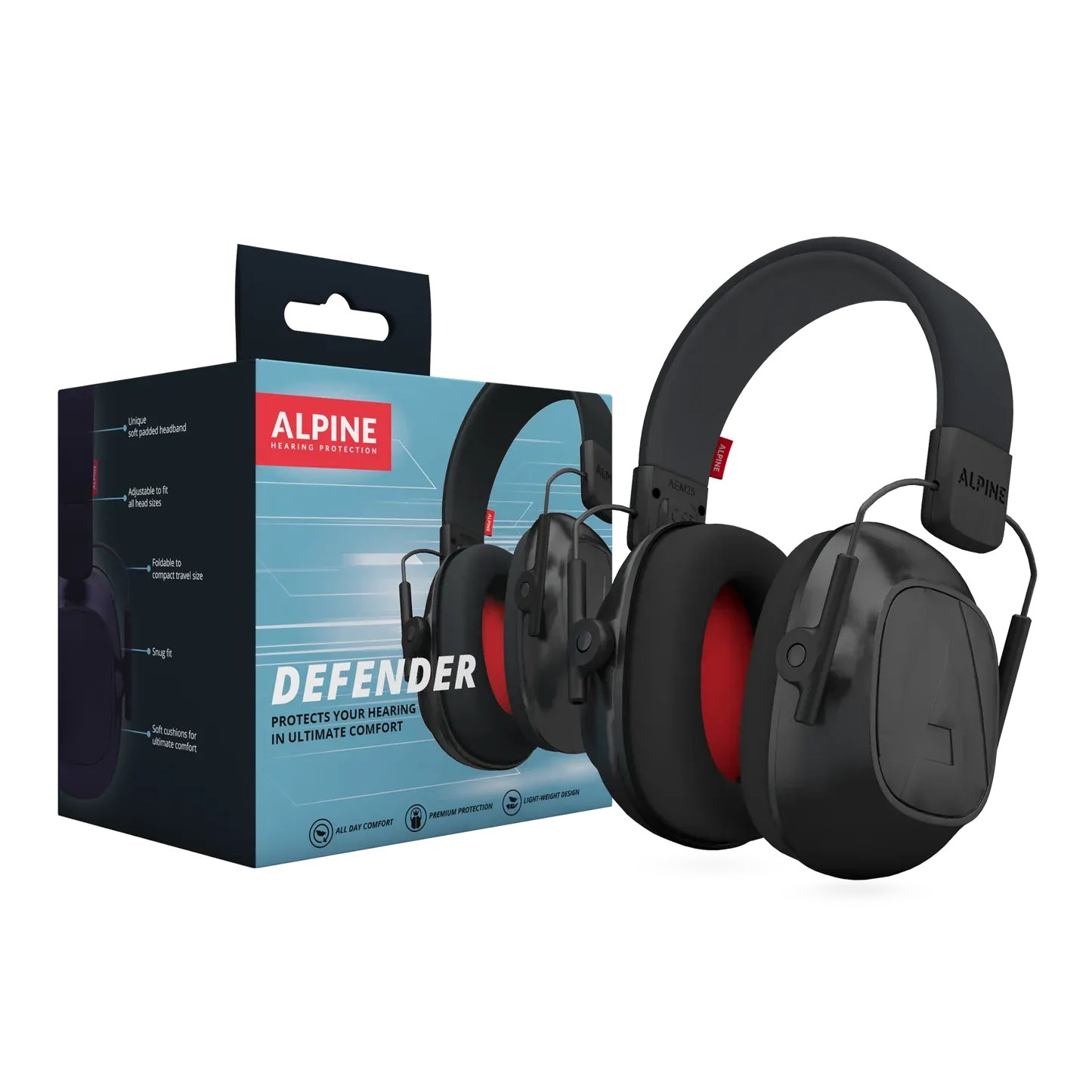 Alpine DEFENDER Hearing Protection for Drummers