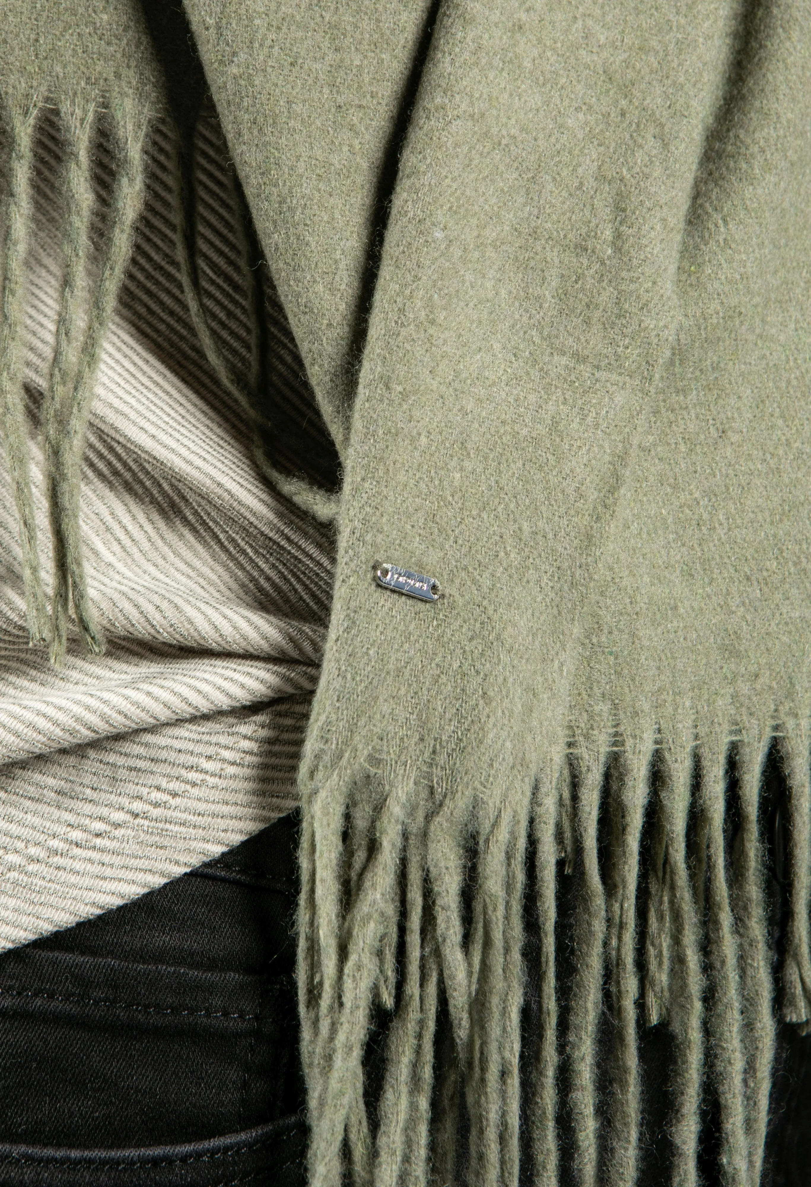 Anell Scarf in Soft Moss