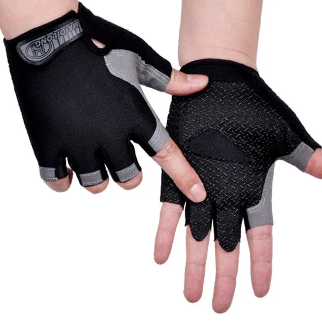 Anti-sweat Breathable Half Finger Gloves