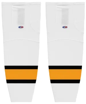 Athletic Knit (AK) HS2100-301 Boston Bruins White Mesh Ice Hockey Socks