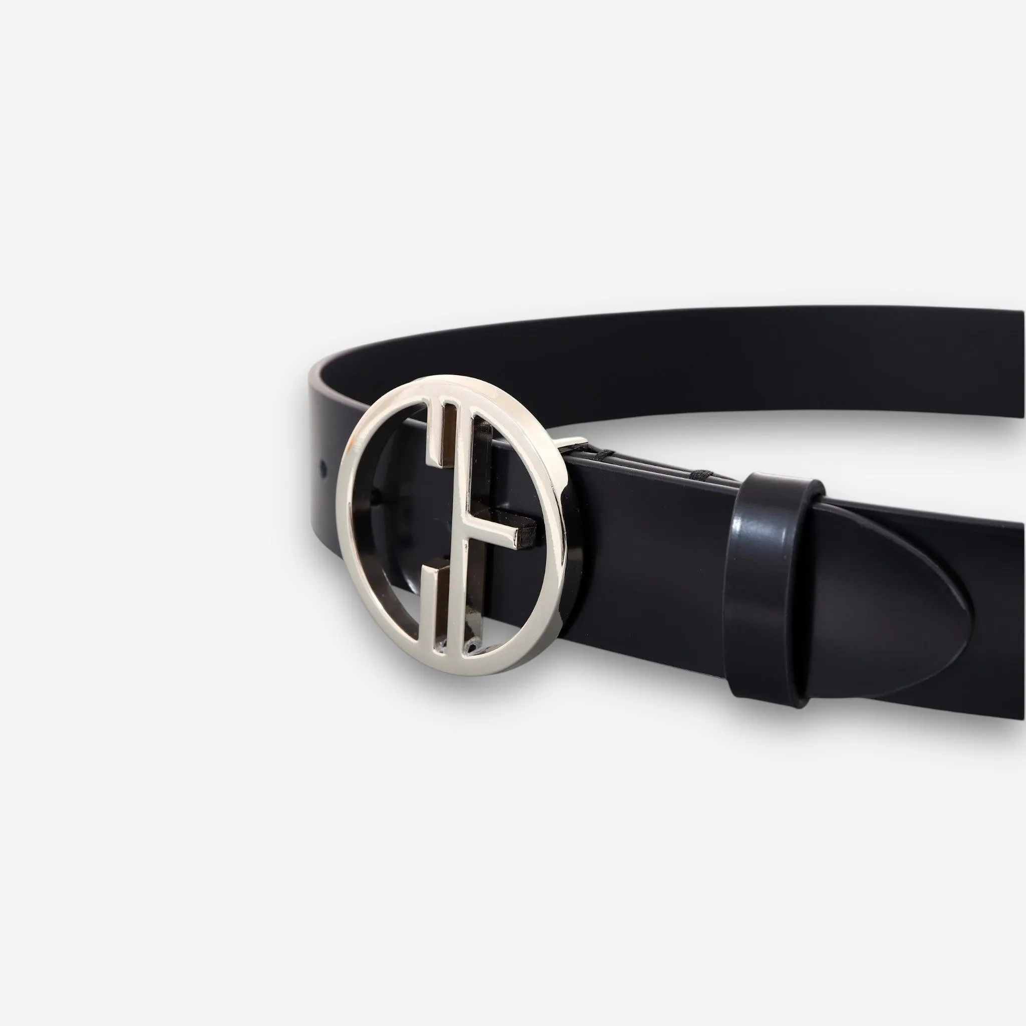 Aura Belt - Black - Silver