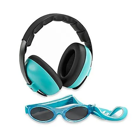 Baby Earmuffs & Sunglasses Combo Set