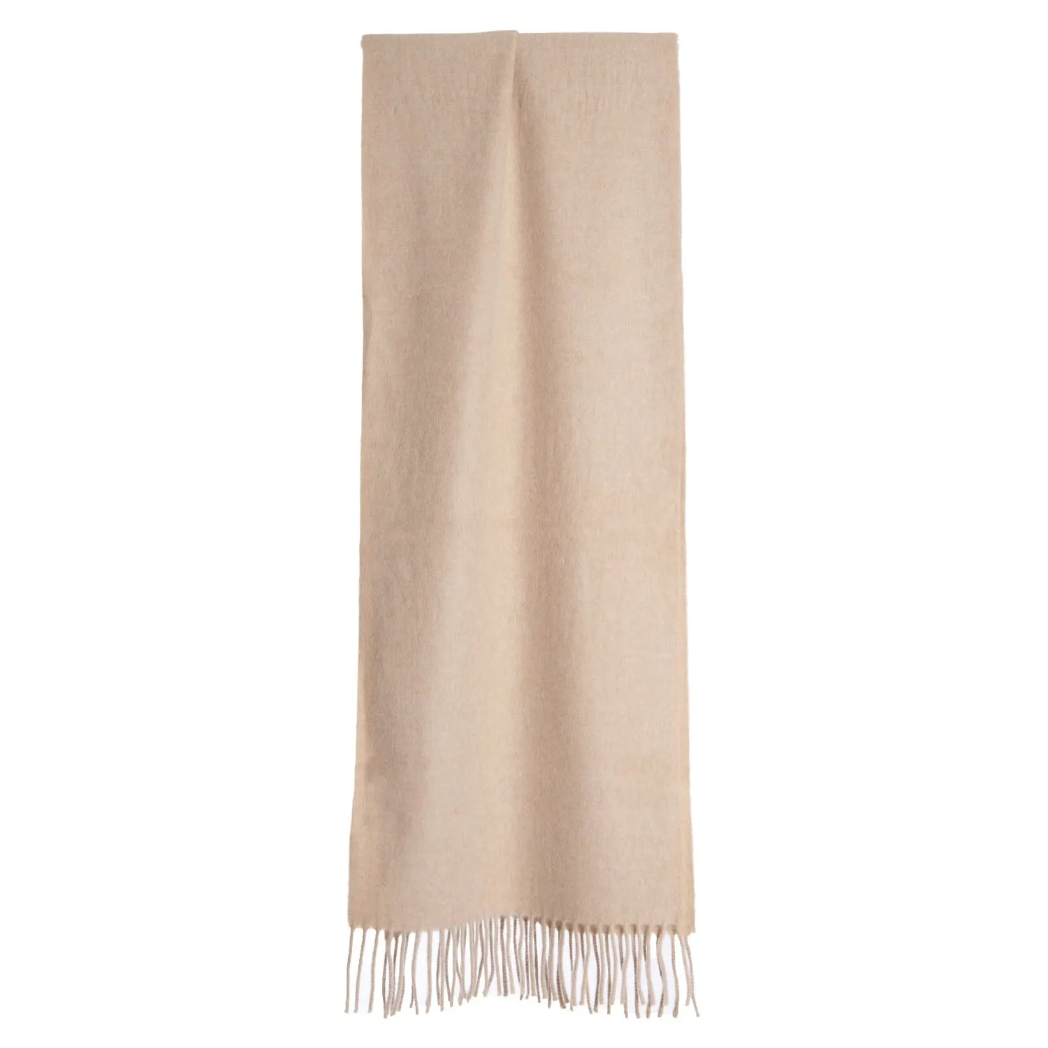 BEIGE CASHMERE SCARF