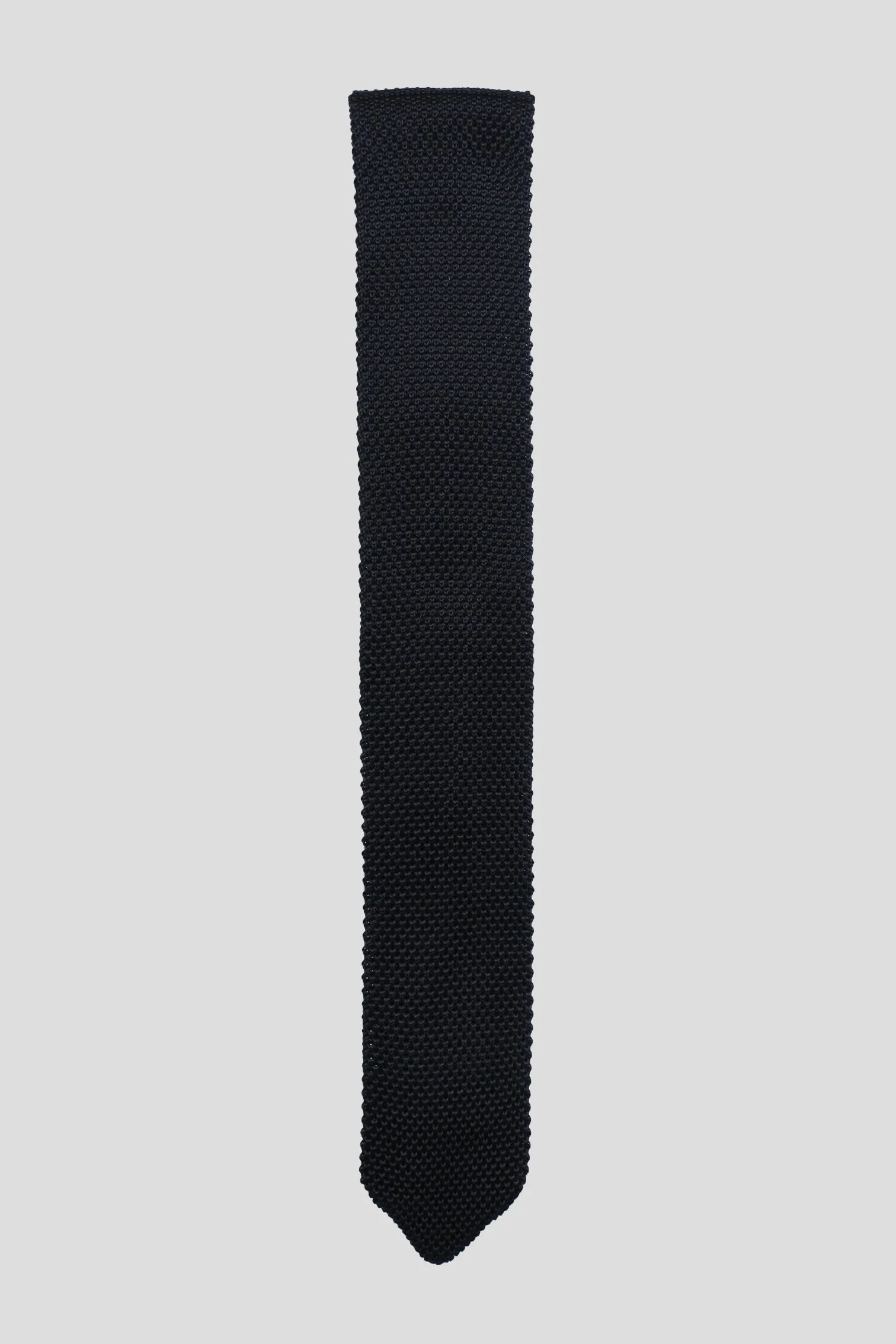 Bowie Black Knitted Tie