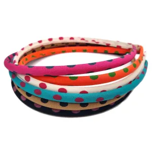 Bright Polkadot Headbands // CLEARANCE