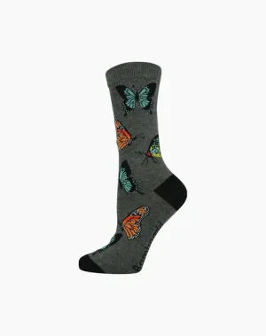 Butterfly | Womens Bamboo Sock