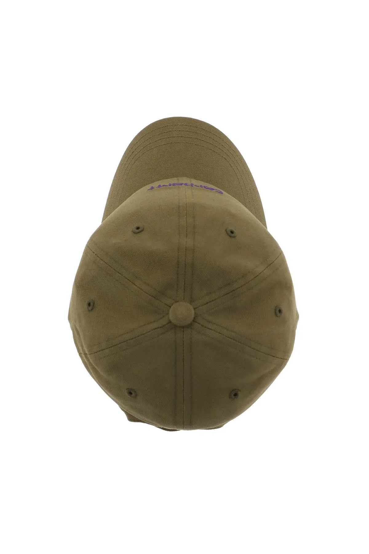 CARHARTT WIP canvas script baseball cap