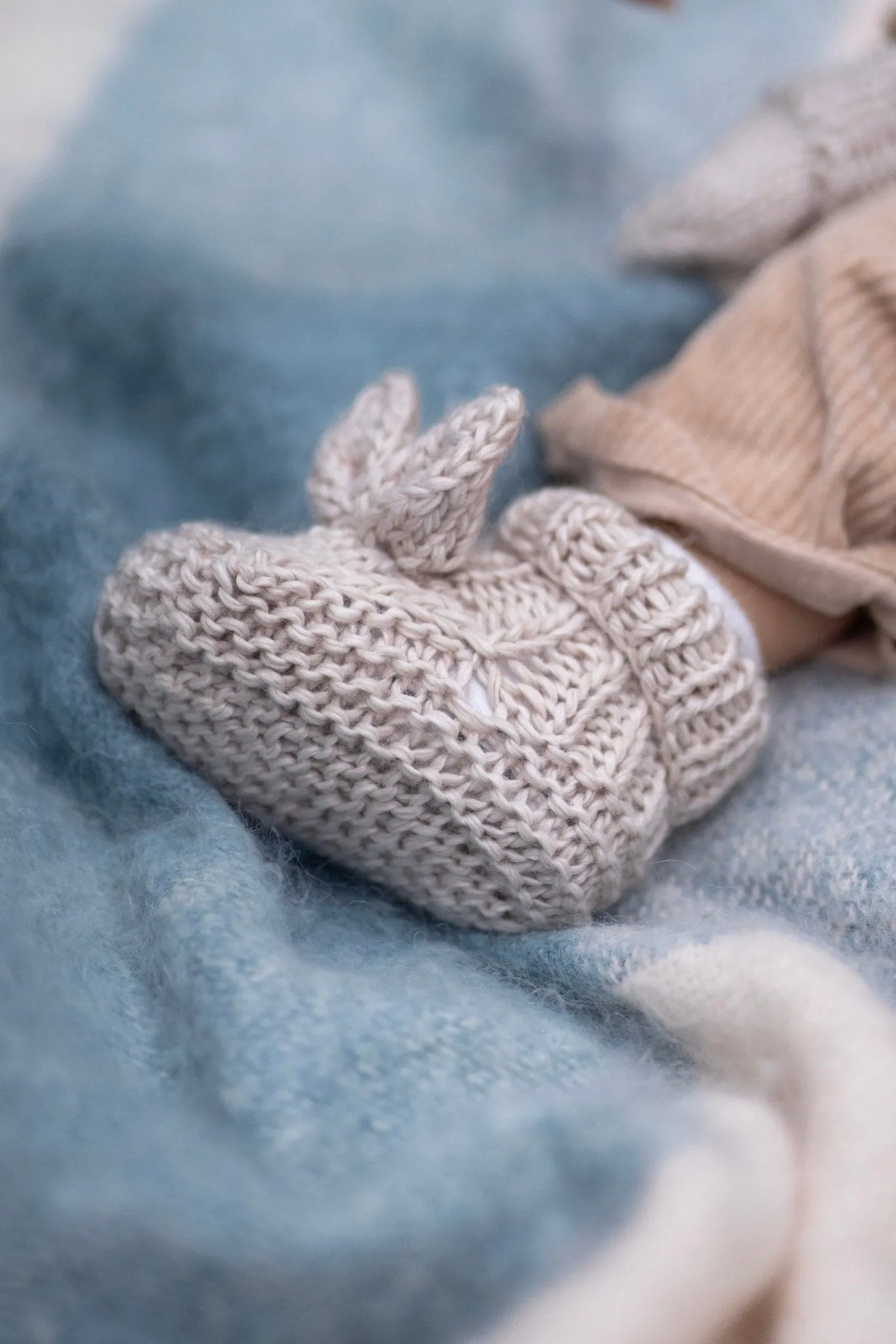 Cottontail Booties Oatmeal