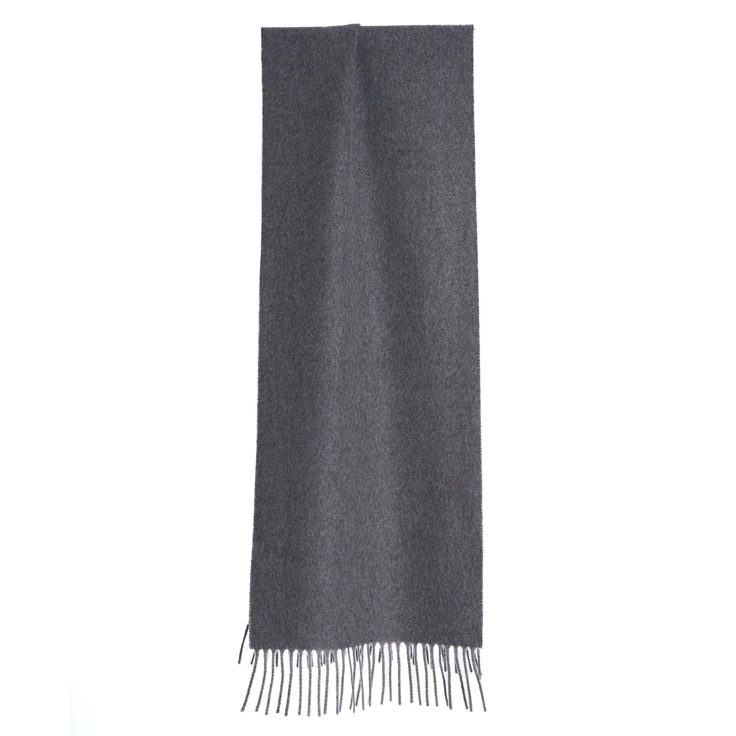 DARK GREY AND DOUBLE-FACE SCARF