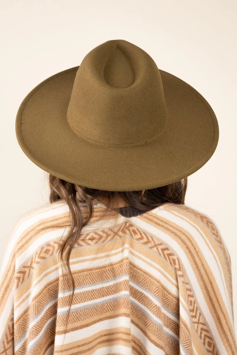 Desperado Felt Hat, Olive