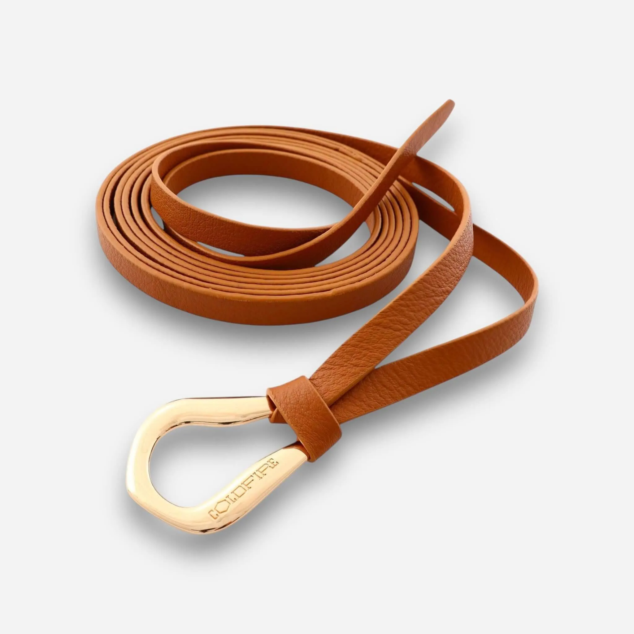 Elysian Knot Belt - Camel Gold