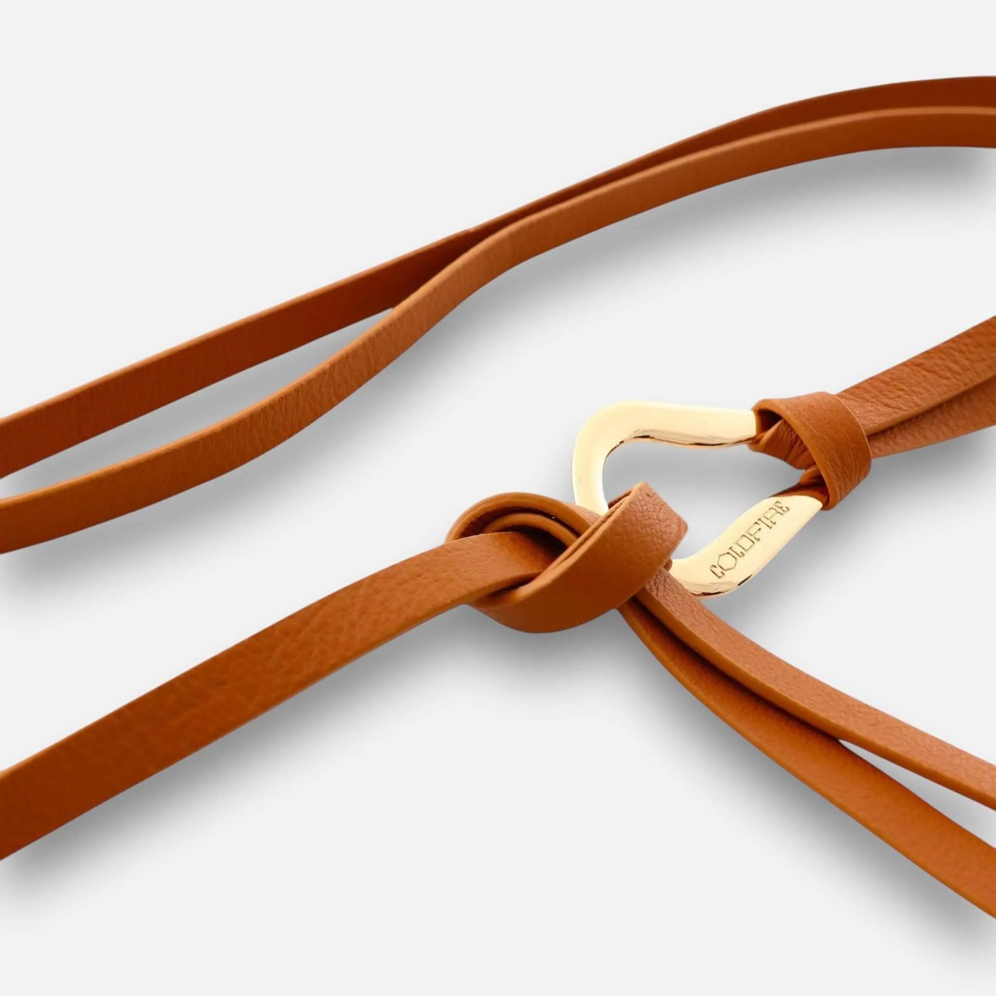 Elysian Knot Belt - Camel Gold