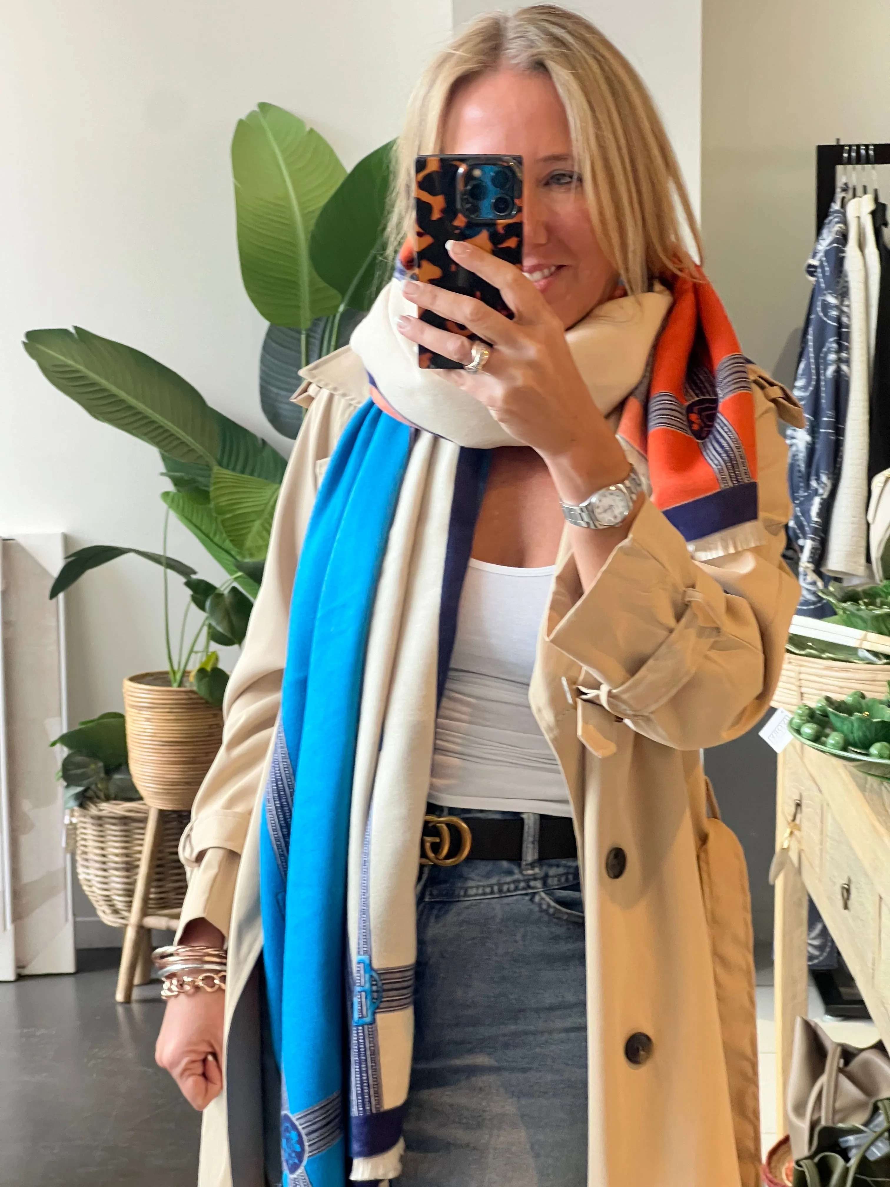 Equestrian Scarf Wrap