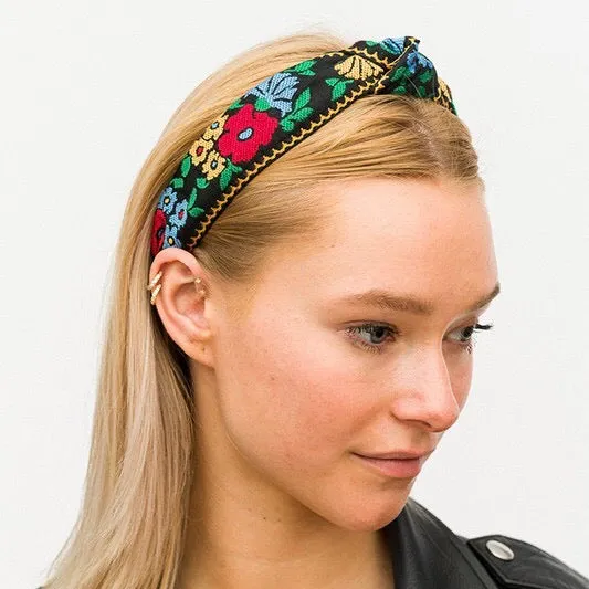 Floral Fabric Headband