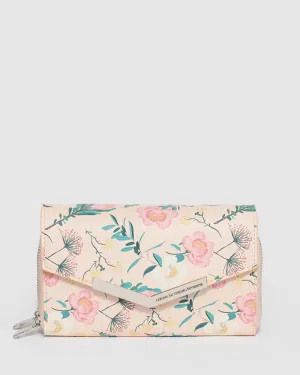 Flower Print Holly Phone Crossbody Bag