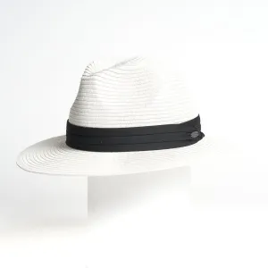 FRANCO - LARGE FEDORA WITH TRIM