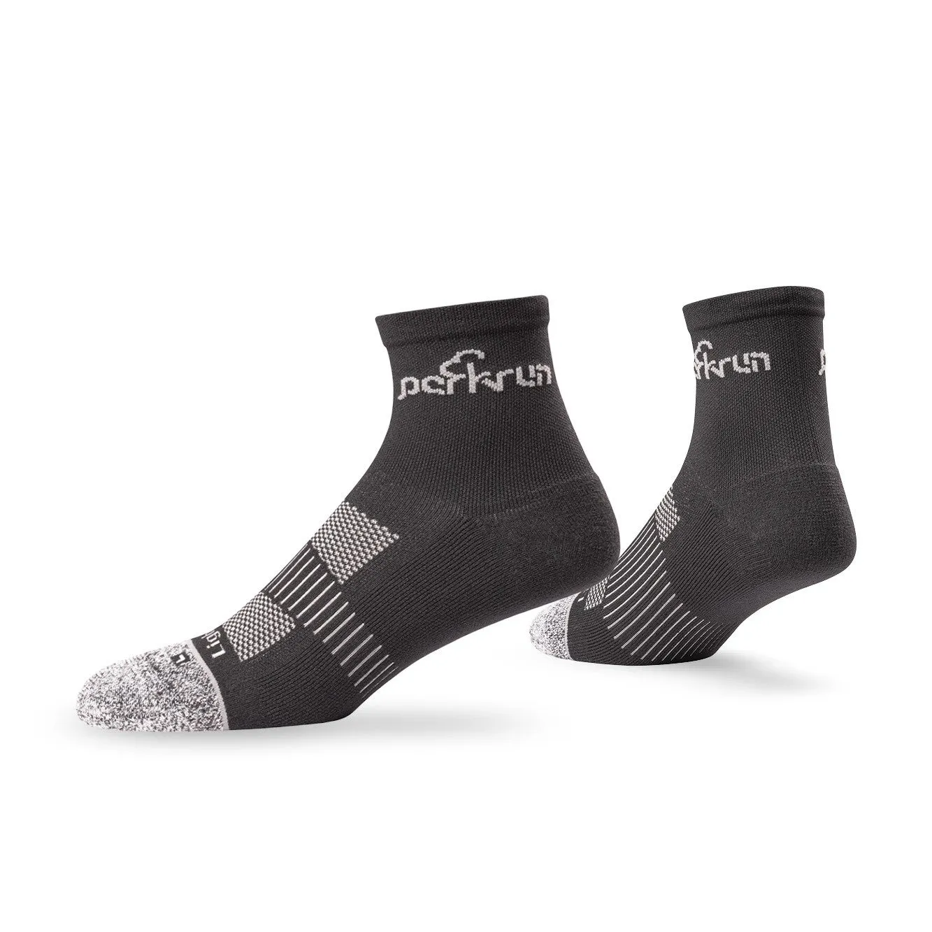 Half Crew Black Socks