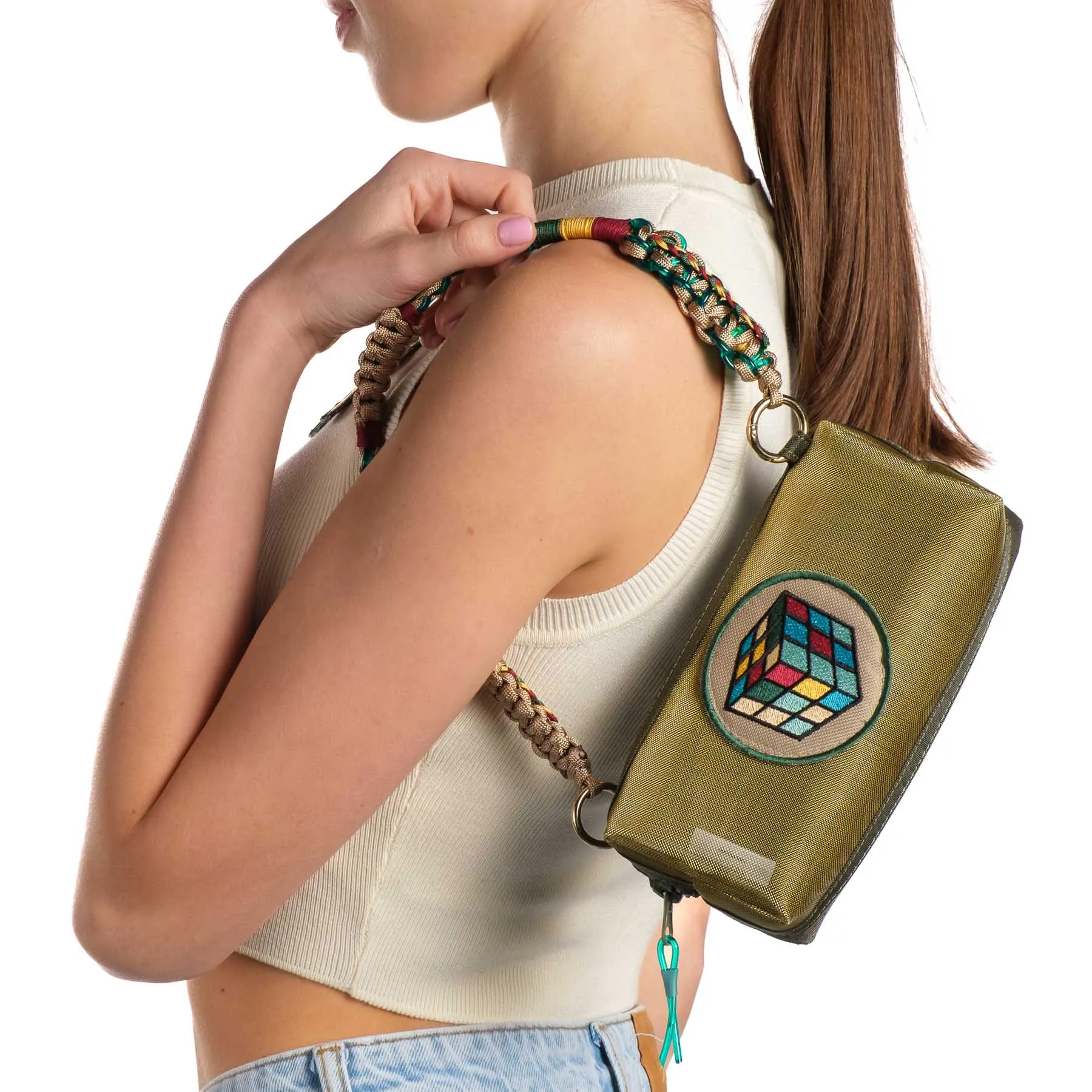 HAPPY-NES Women's Retro Phone Bag