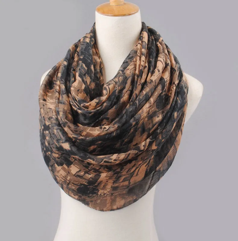 High quality women scarf cotton voile scarves solid warm autumn and winter scarf shawl printed