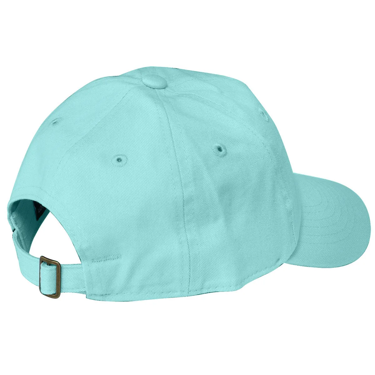 Kids Baseball Cap Cotton Adjustable Size - Aqua