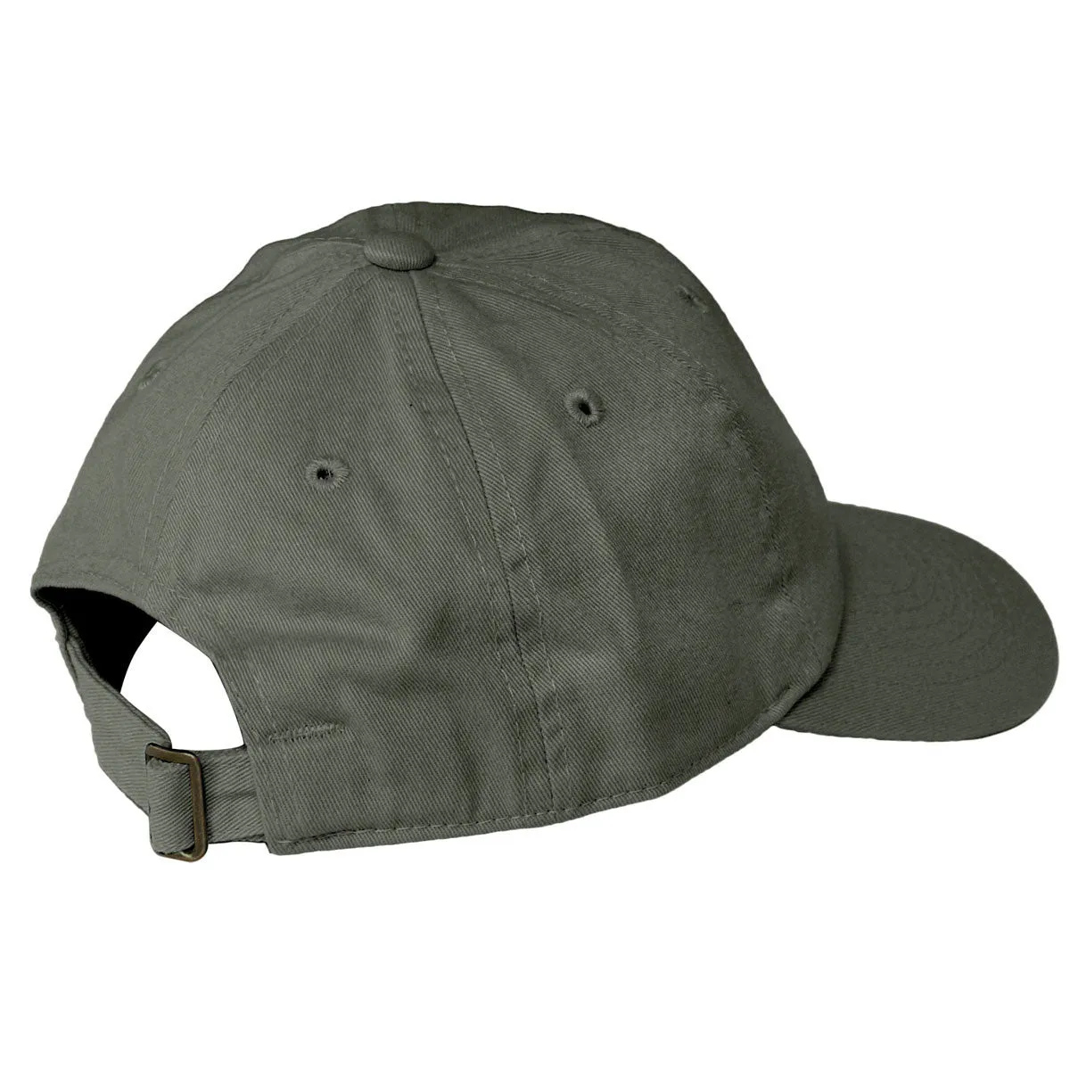 Kids Baseball Cap Cotton Adjustable Size - Olive