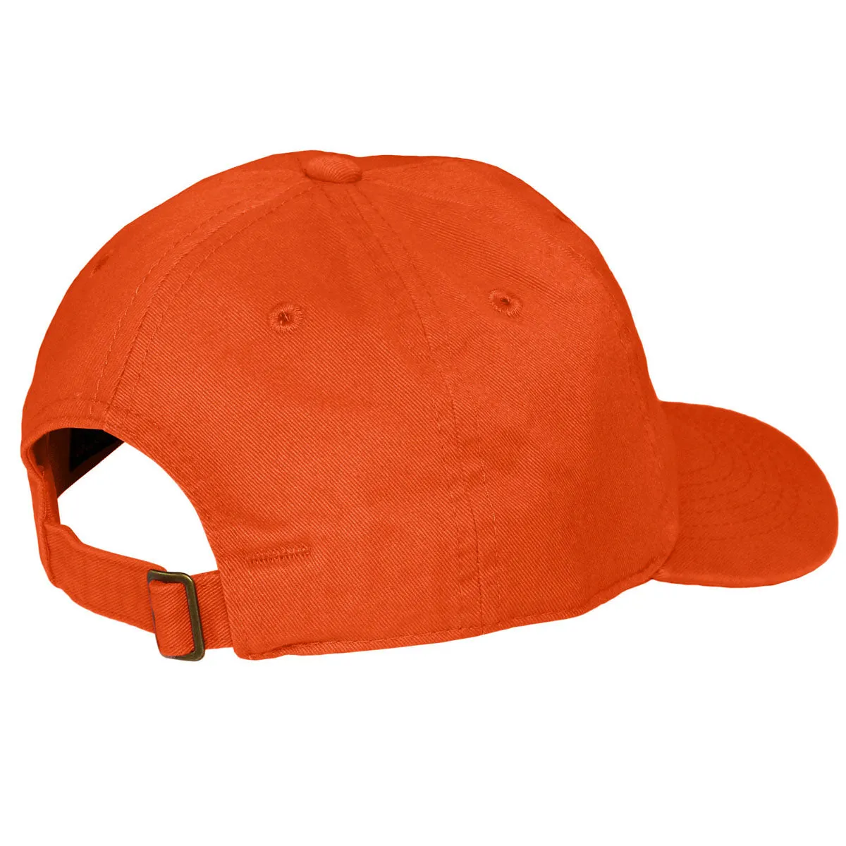 Kids Baseball Cap Cotton Adjustable Size - Orange