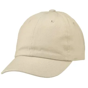 Kids Baseball Cap Cotton Adjustable Size - Putty