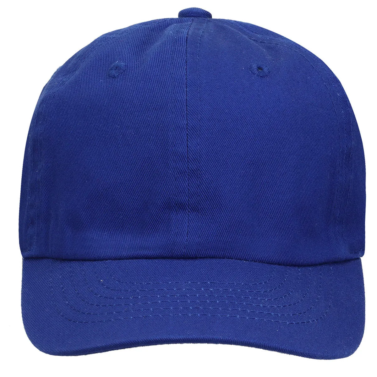 Kids Baseball Cap Cotton Adjustable Size - Royal