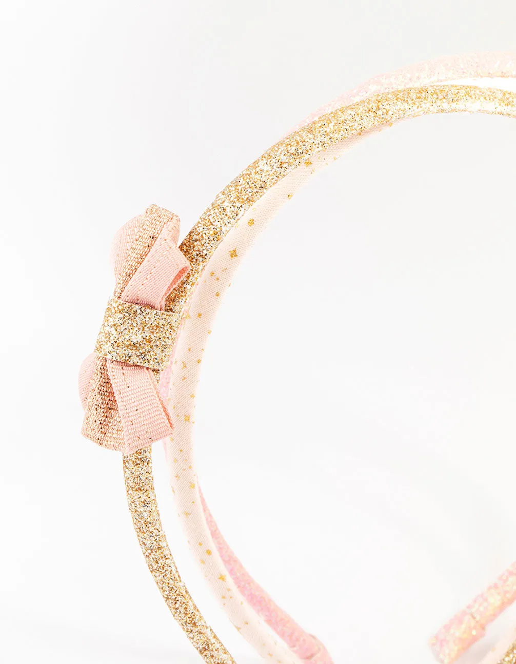 Kids Pink & Gold Headband 3-Pack