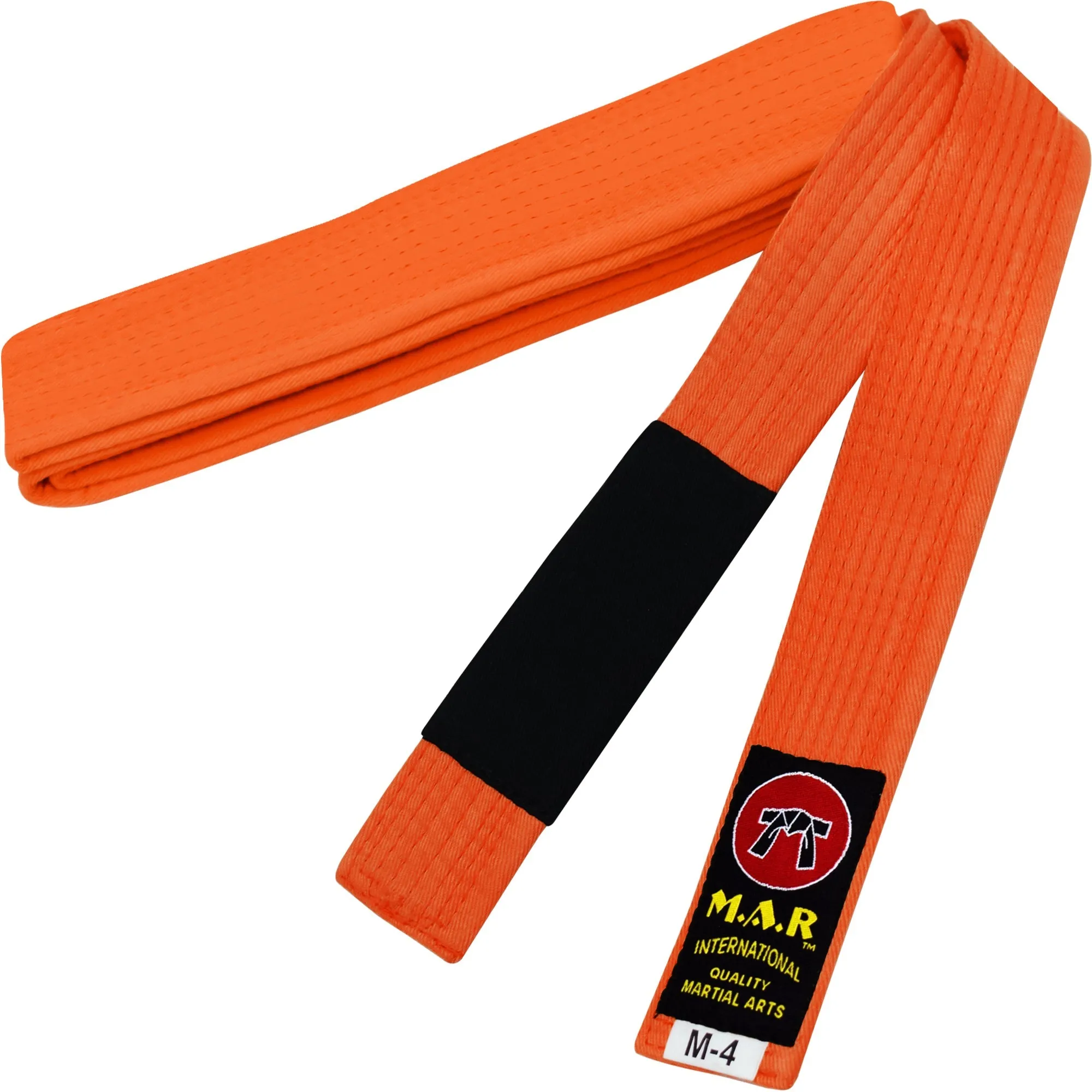 MAR-082 | Brazilian Jiu-Jitsu Ranking Belts Size A1 to A4 (Adult Sizes)