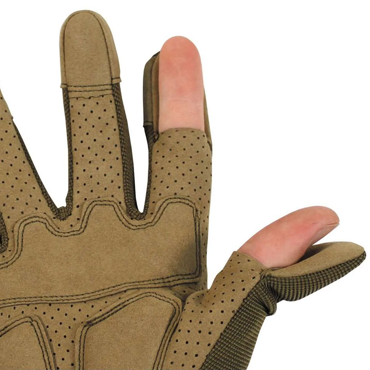 MFH Action Tactical Gloves Coyote Tan