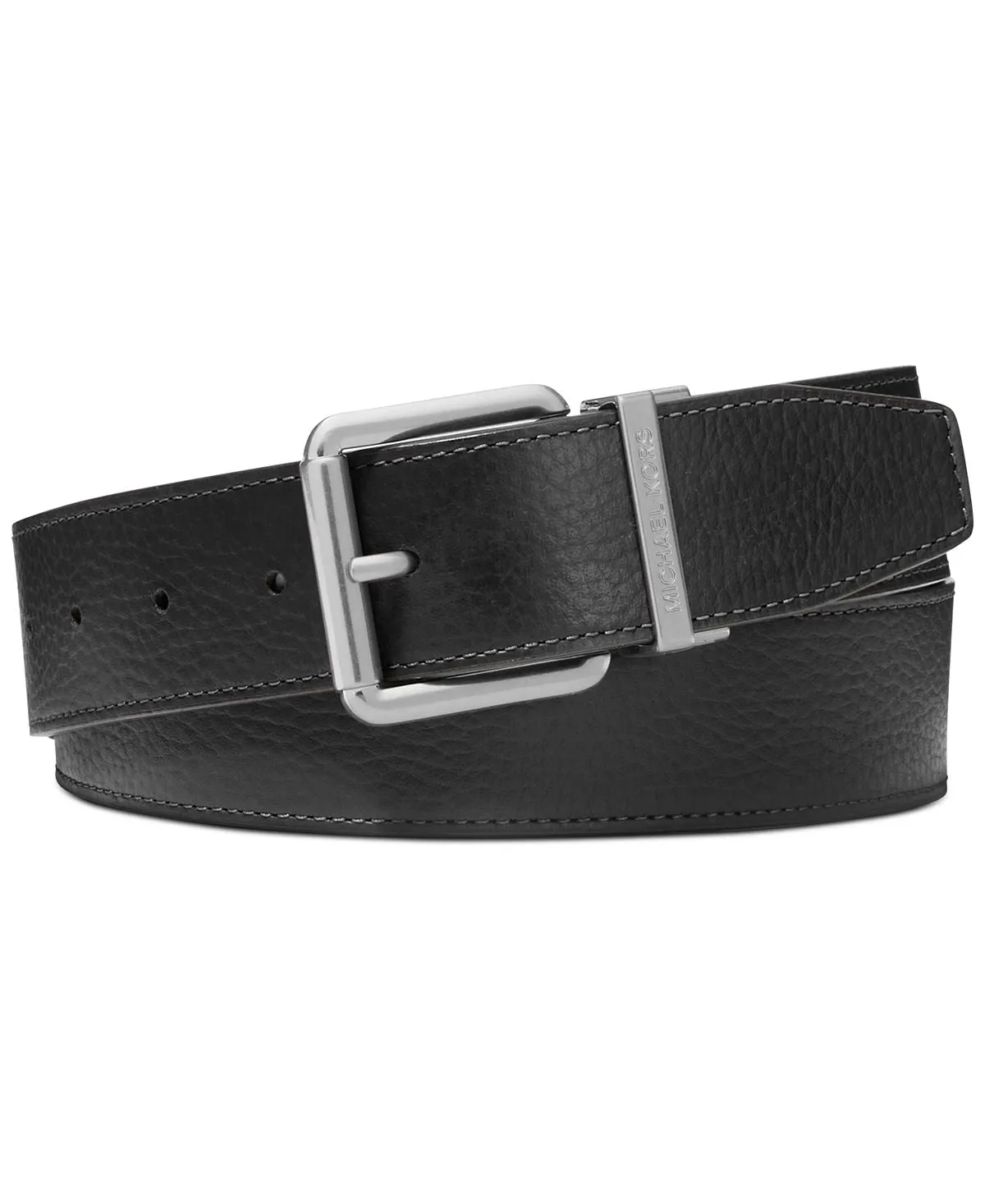 Michael Kors Michael Kors Men's Reversible Casual Denim Belt, Multi