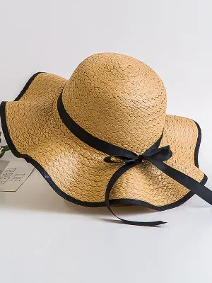 Mommy and Me Beach Breeze Floppy Straw Hat