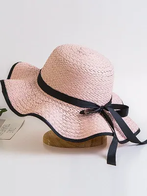 Mommy and Me Beach Breeze Floppy Straw Hat