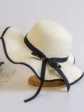 Mommy and Me Beach Breeze Floppy Straw Hat