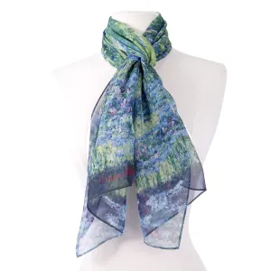 Monet Japanese Bridge Scarf