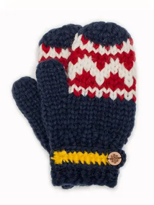 Official CBC Retro mittens - Navy