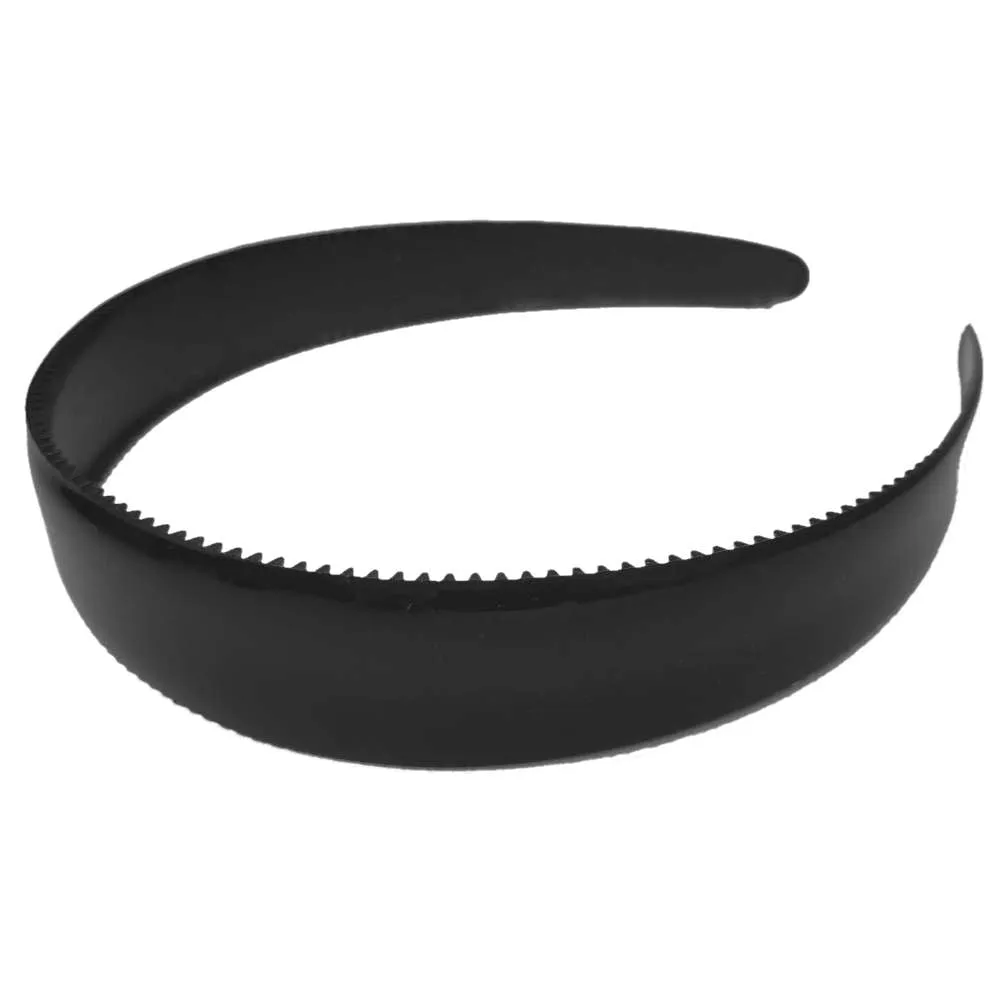 One Inch Plastic Headbands with teeth