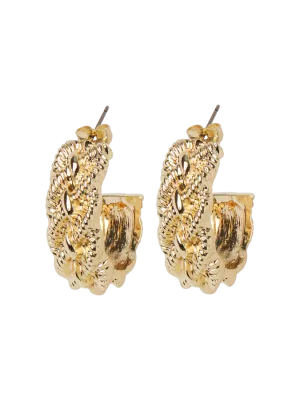 PCFELINA Earrings - Gold Colour