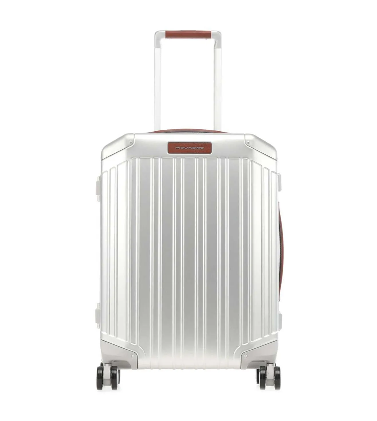 Piquadro PQ-Alu Unisex Grey Check-in Trolley