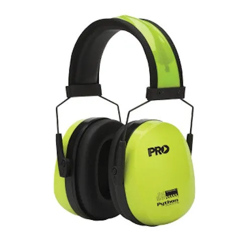 Python Slimline Hi Vis Earmuff