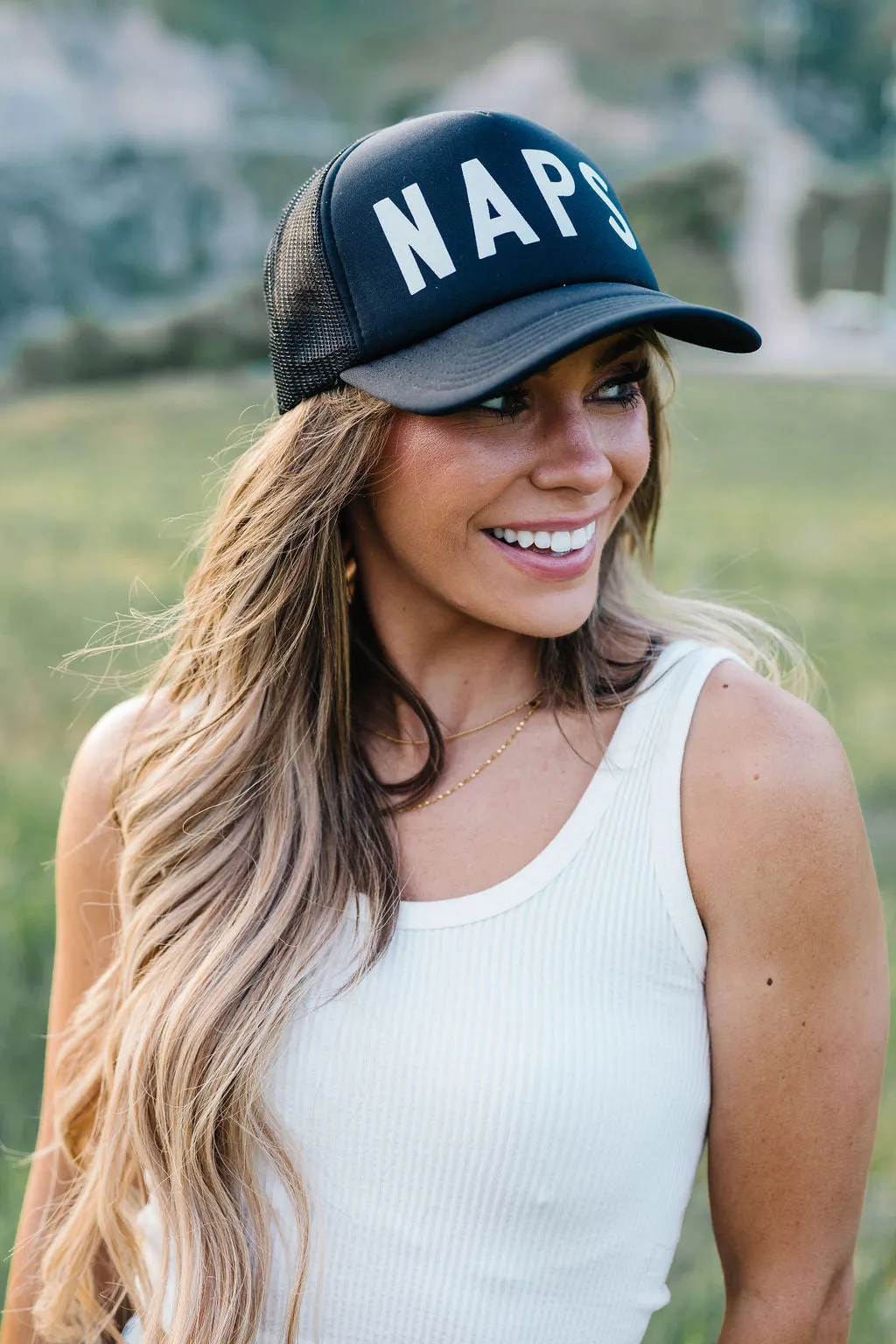 Resting Chic Face Trucker Hat