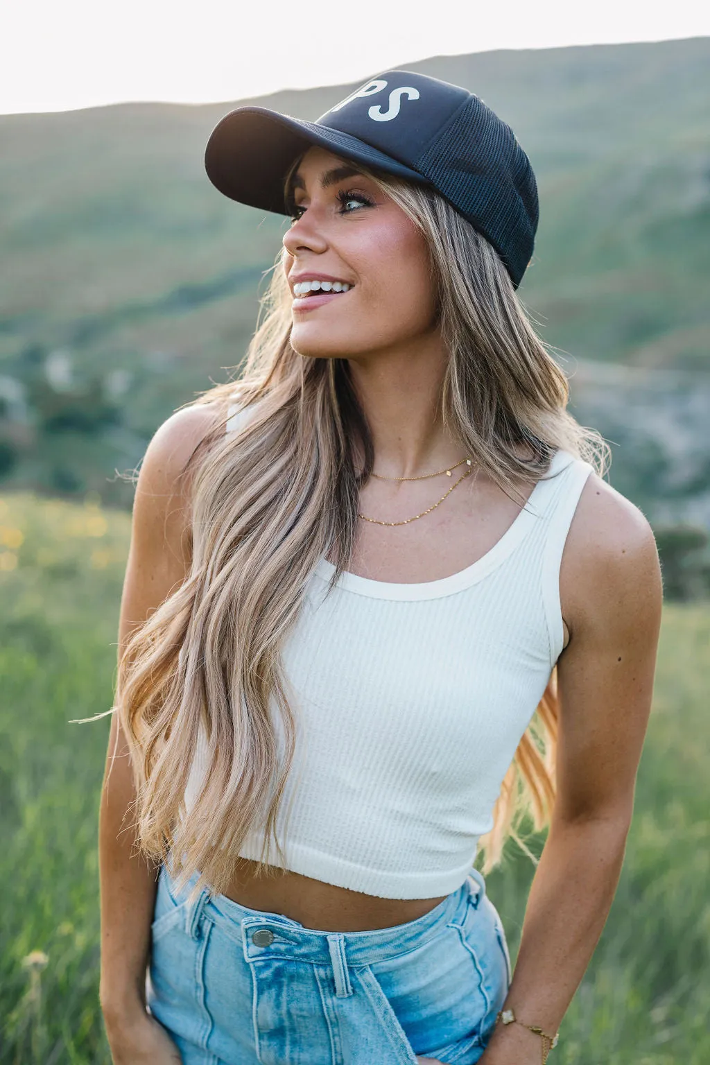 Resting Chic Face Trucker Hat