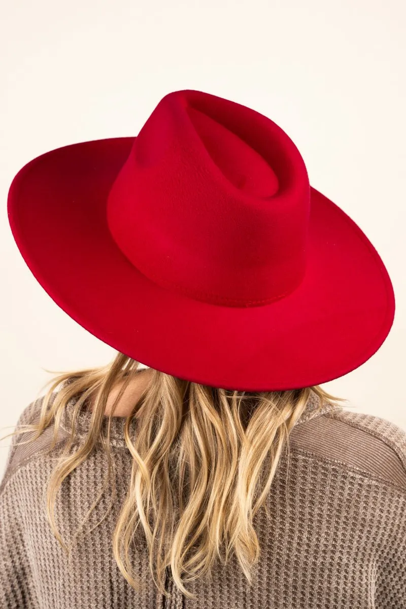 SALE! The Texanna Red Felt Hat