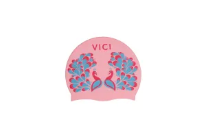 Silicone Patterned Cap – Peacock