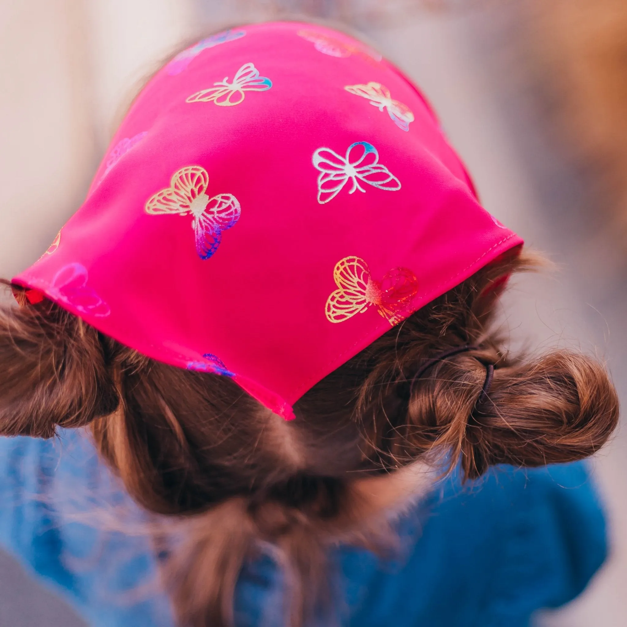 Stretch Butterfly Bandana Scarf Headbands - 4 Pack