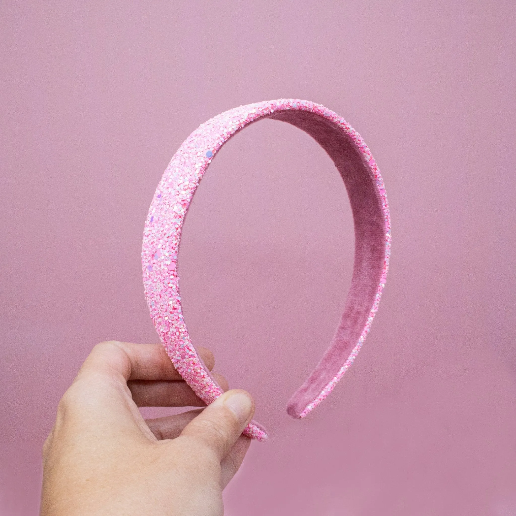 Tapered Chunky Glitter Headband