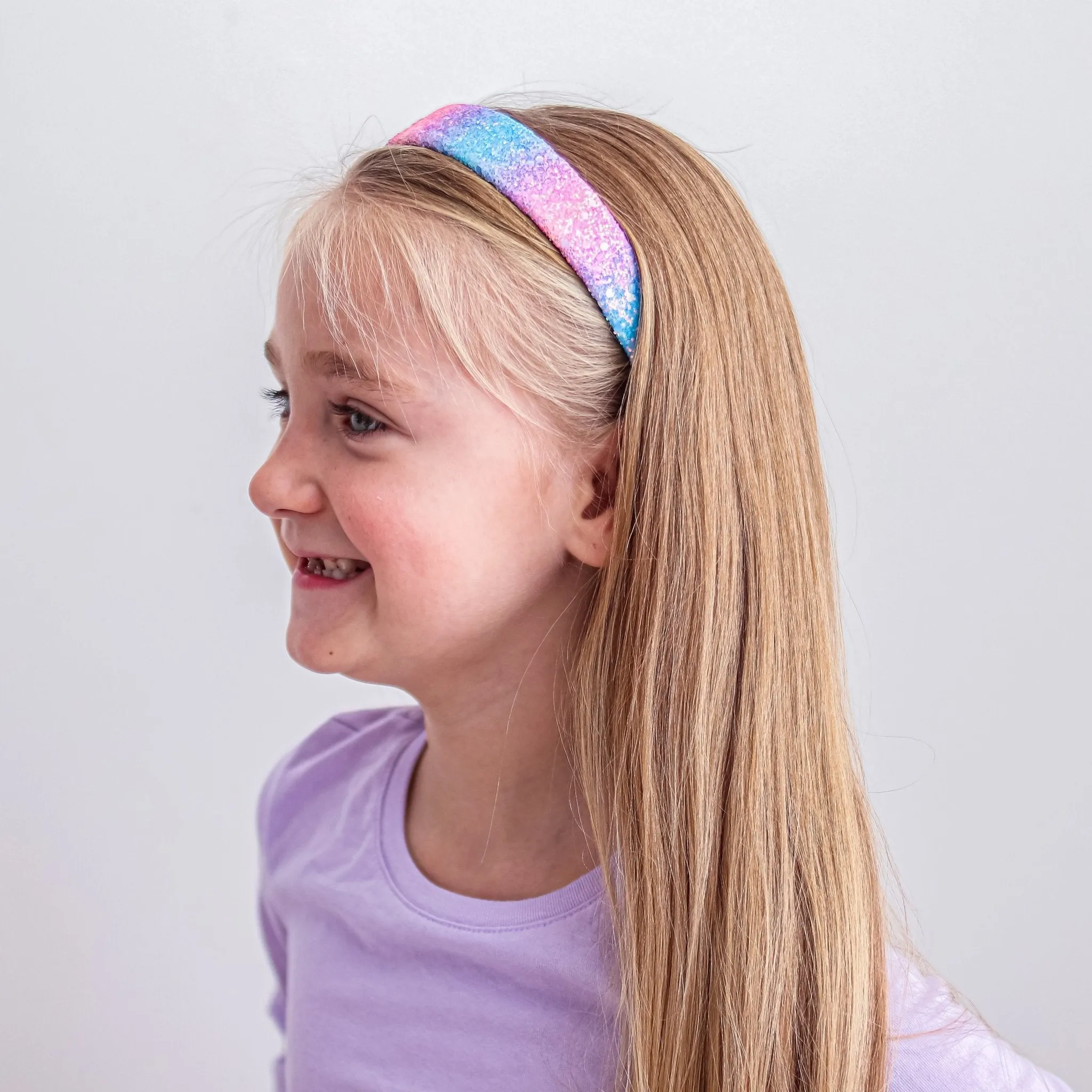 Tapered Chunky Glitter Headband