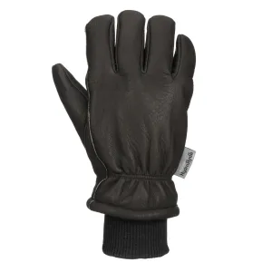 Wells Lamont Men's Black HydraHyde Leather Winter Work Gloves